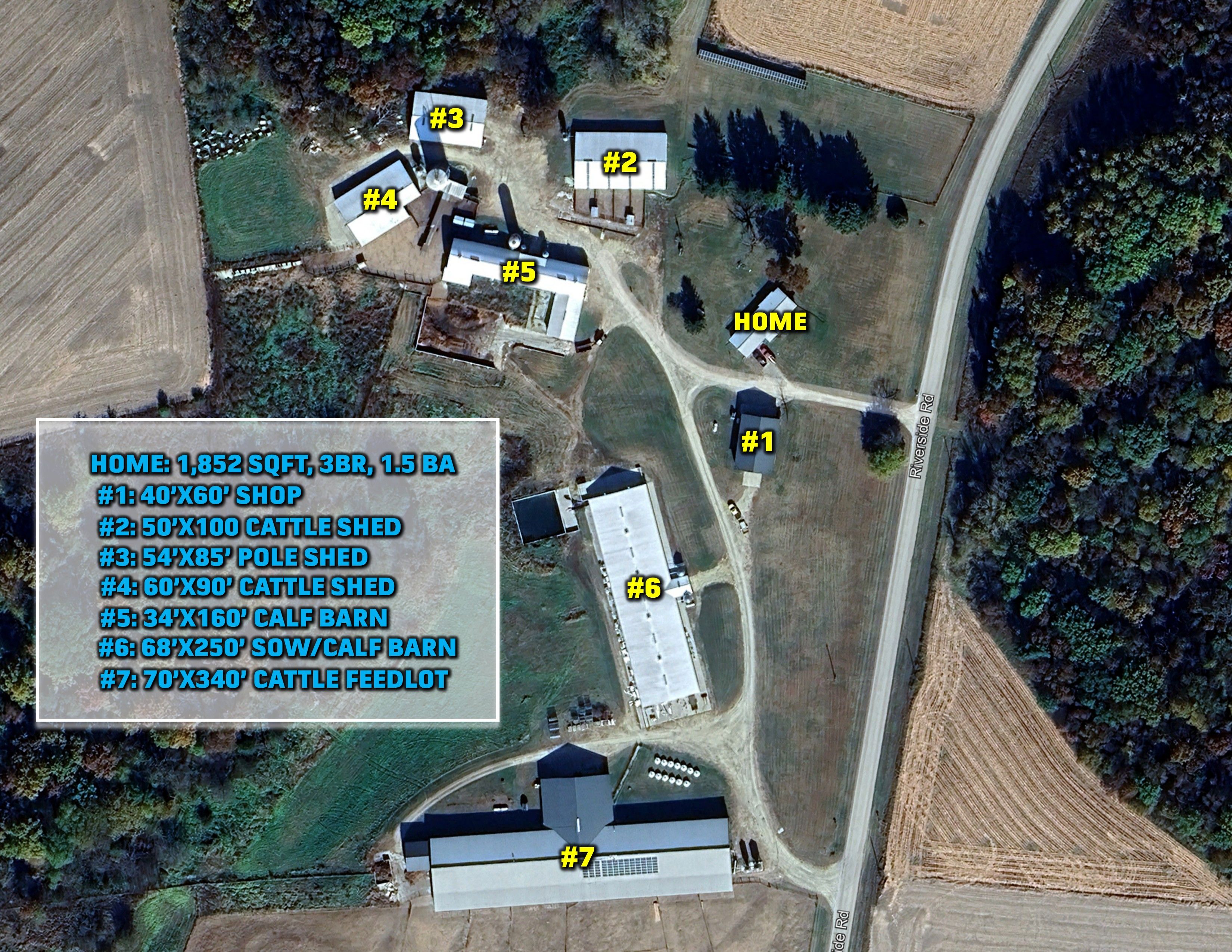 Listing Photo: Zoomed In Labeled Buildings 2 